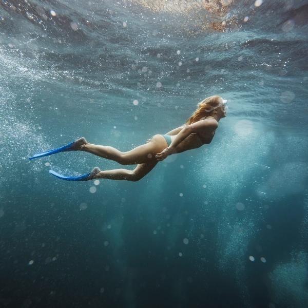 Snorkeling in tulamben